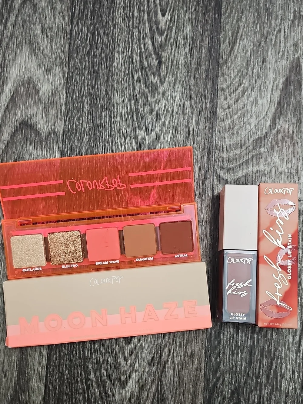 Moonhaze Pallete & Fresh Kiss Lip Stain